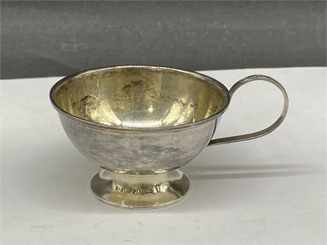 STERLING SILVER CHRISTENING CUP (1.5” TALL)