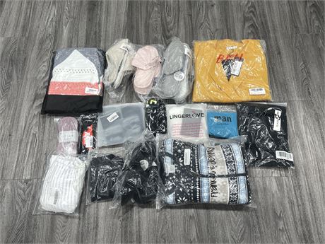 LOT OF AMAZON CLOTHES + SLIPPERS