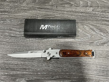 NEW M-TECH USA FOLDING KNIFE - 9” LONG