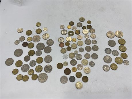 LOT OF VARIOUS COINS