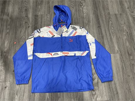 (NEW WITH TAGS) PUMA RELAXED FIT JACKET SIZE M