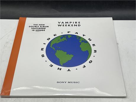 SEALED VAMPIRE WEEKEND - FATHER OF THE BRIDE 2 LP