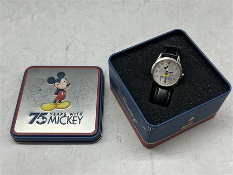 MICKEY MOUSE 75TH ANNIVERSARY WATCH