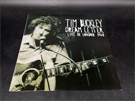 TIM BUCKLEY - DREAM LETTER - LIVE IN LONDON 1968 - GOOD CONDITION