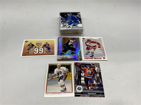 50 NHL STARS CARDS