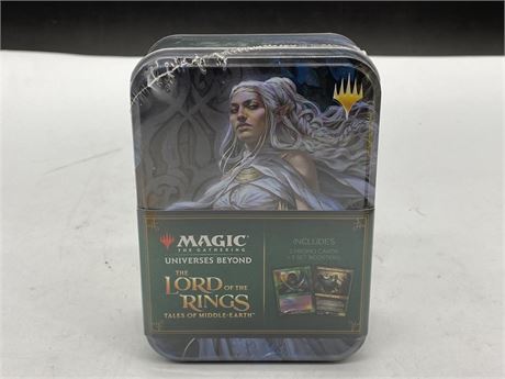 SEALED MAGIC THE GATHERING UNIVERSES BEYOND THE LORD OF THE RINGS BOX