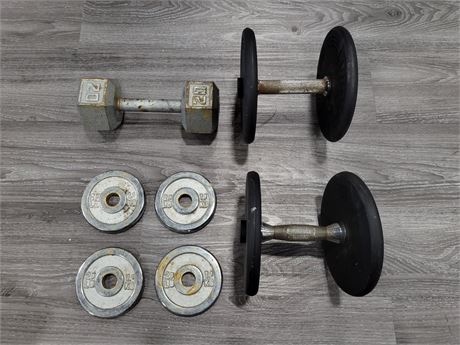 80 POUNDS OF WEIGHTS