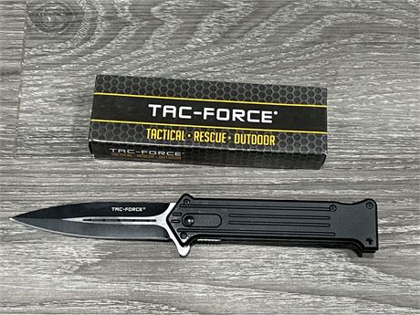 NEW TAC-FORCE FOLDING KNIFE - 8”