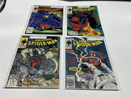 4 AMAZING SPIDER-MAN COMICS