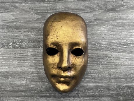 VENETIAN FIDELIO MASK - HAND CRAFTED IN ITALY - 10” LONG