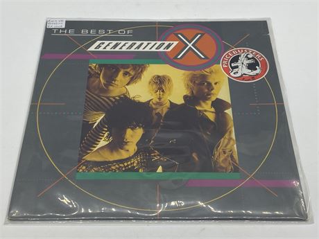 RARE UK PRESS THE BEST OF GENERATION X - EXCELLENT (E)