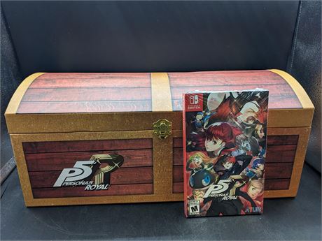 SEALED - PERSONA 5 ROYAL STEELBOOK COLLECTORS EDITION - SWITCH