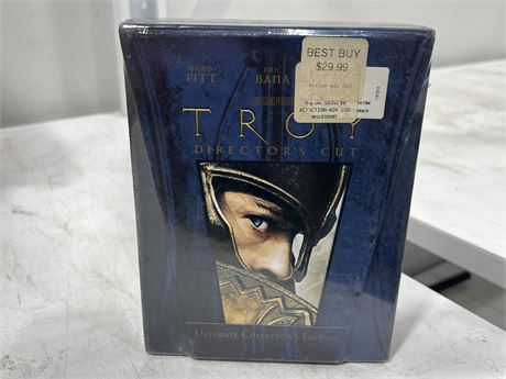 SEALED TROY DIRECTORS CUT DVD COLLECTORS EDITION