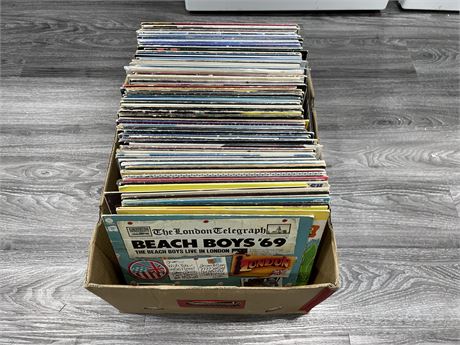 MISC BOX OF RECORDS (~100+)