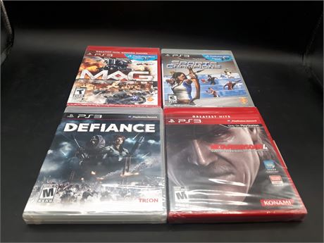 SEALED - COLLECTION OF PS3 GAMES