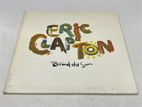 ERIC CLAPTON - BEHIND THE SUN - EXCELLENT (E)
