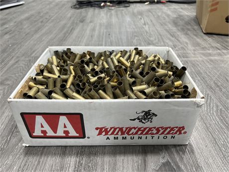 44 MAGNUM SHELL CASINGS IN WINCHESTER AMMO BOX