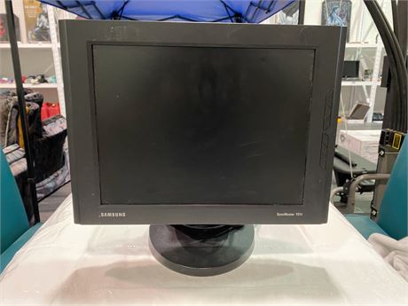 SAMSUNG MONITOR WITH CORDS (Working)