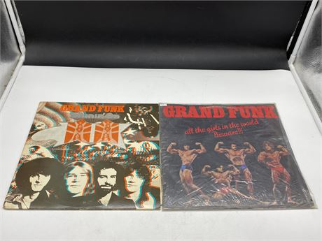 2 GRAND FUNK RECORDS - VG+
