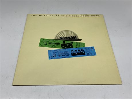 THE BEATLES AT THE HOLLYWOOD BOWL - NEAR MINT (NM)