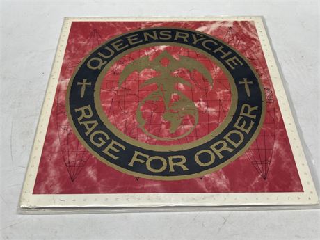 QUEENSRYCHE - RAGE FOR ORDER - VG+