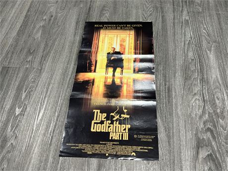 CLASSIC VINTAGE MOVIE POSTER - GODFATHER 3