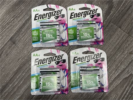 (NEW) AA4 ENERGIZER BATTERIES