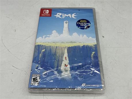 RARE CLOTH MAP / FIRST PRINT - SEALED NINTENDO SWITCH GAME