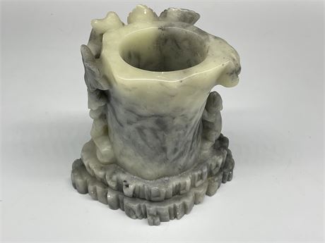 CARVED SOAPSTONE (7” TALL)