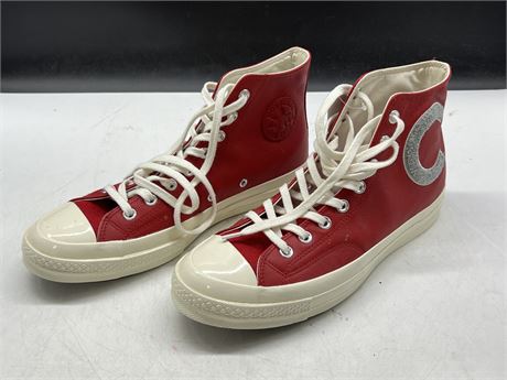 (NEW) HIGH TOP RED CONVERSE SIZE 10