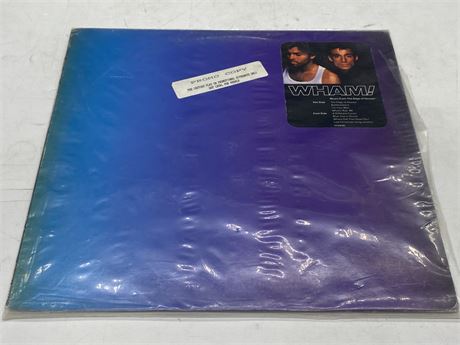 WHAM - MUSIC FROM THE EDGE OF HEAVEN (1986 PROMO COPY) - VG+