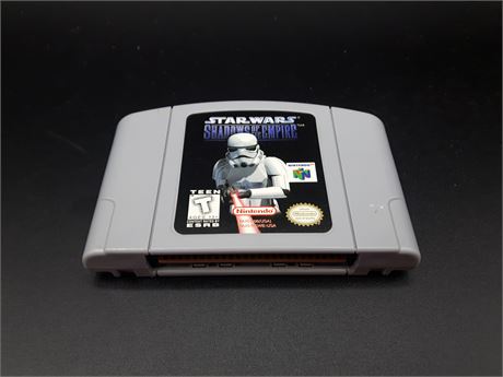 STAR WARS SHADOWS OF THE EMPIRE - N64 (EXCELLENT CONDITION)