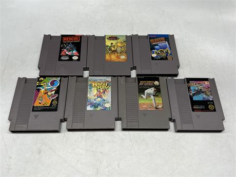 7 MISC NES GAMES