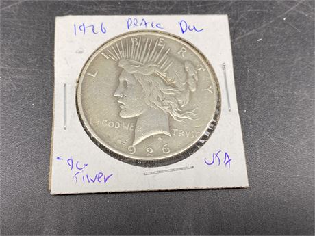 1926 USA SILVER DOLLAR