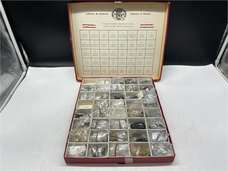 QUEBEC DEPARTMENT OF NATURAL RESOURCES MINERAL COLLECTION