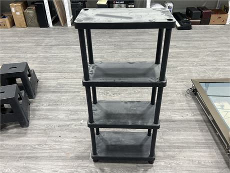 4 TIER COLLAPSABLE SHELF (52” tall)