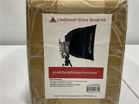 (NEW) LITEDOME EXTRA SMALL KIT - FLASH DIFFUSER