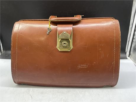 VINTAGE CHENEY BRIEFCASE LEATHER BAG (MADE IN ENGLAND)