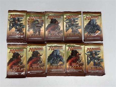 MAGIC THE GATHERING 10X RIVALS OF IXALAN BOOSTER PACK