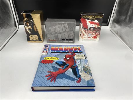 3 DVD / VHS BOX SETS - WORLDS GREATEST COMICS BOOK