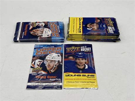 15 NEW PACKS OF UD NHL MIXED PACKS
