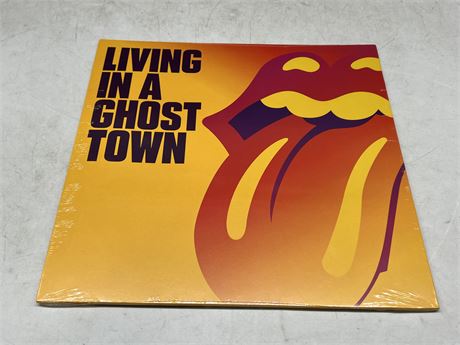 SEALED - ROLLING STONES - LIVING IN A GHOST TOWN 10” VINYL