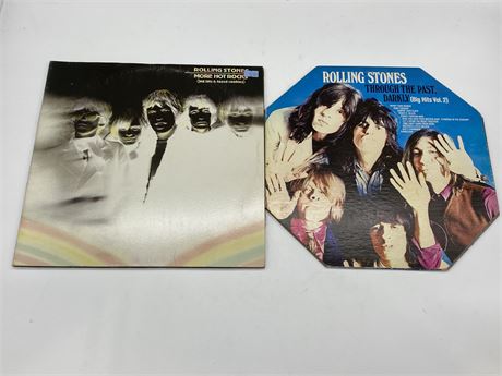 2 ROLLING STONES RECORDS - VG+