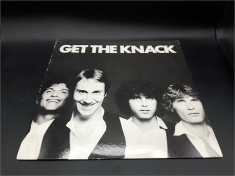 GET THE KNACK (VG) VERY GOOD CONDITION - VINYL