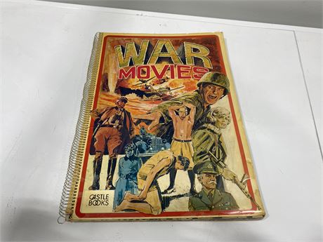 LARGE WAR MOVIES BOOK BY CASTLE BOOKS