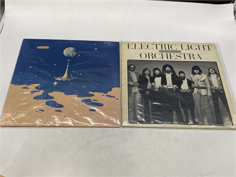 2 ELECTRIC LIGHT ORCHESTRA RECORDS - VG+