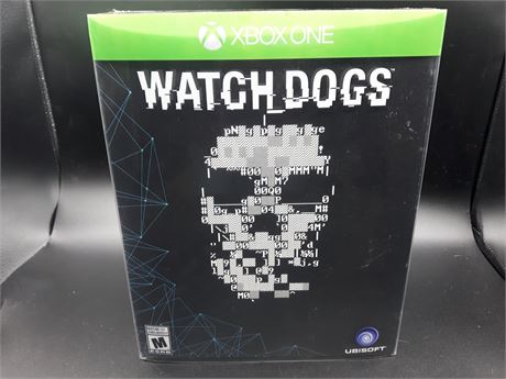 WATCH DOGS COLLECTORS EDITION  - EXCELLENT CONDITION - XBOX ONE