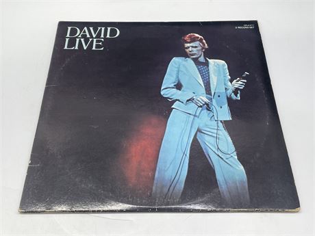 DAVID BOWIE - LIVE AT THE TOWER PHILADELPHIA 2LP - VG+