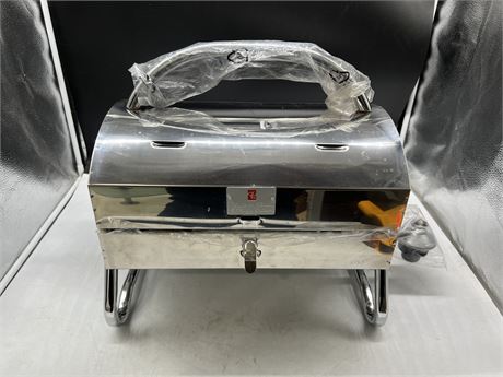 (NEW) STAINLESS STEEL BBQ W/PROPANE GAS CONTROL
