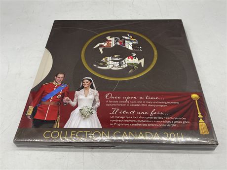 COLLECTION CANADA 2011 STAMP SET